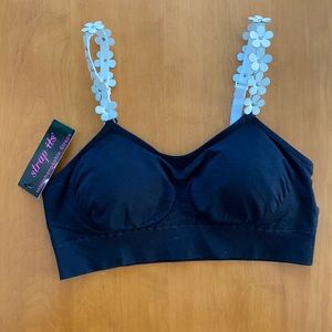 Black Strap-its Bra